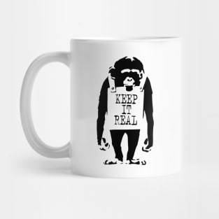 BANKSY Keep It Real Mug